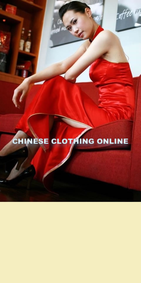 Cut-in Shoulders Bareback Long-length Cheongsam (CM)