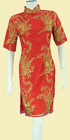 Sleeveless Short-length Cheongsam (CM)