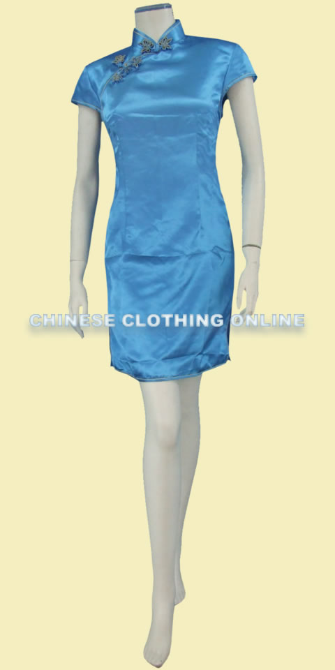 Cup-sleeve Short-length Cheongsam (CM)