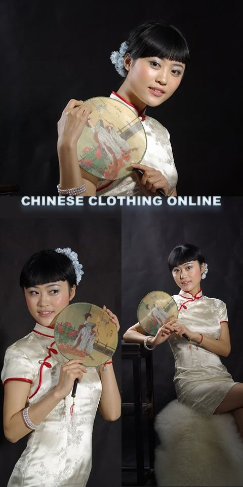 Short-sleeve Short-length Cheongsam (CM)