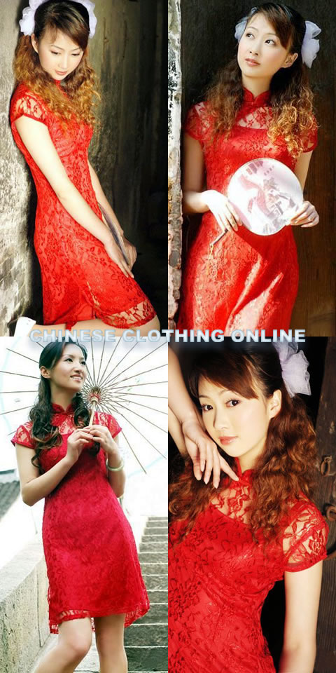 Cup-sleeve Short-length Cheongsam (CM)