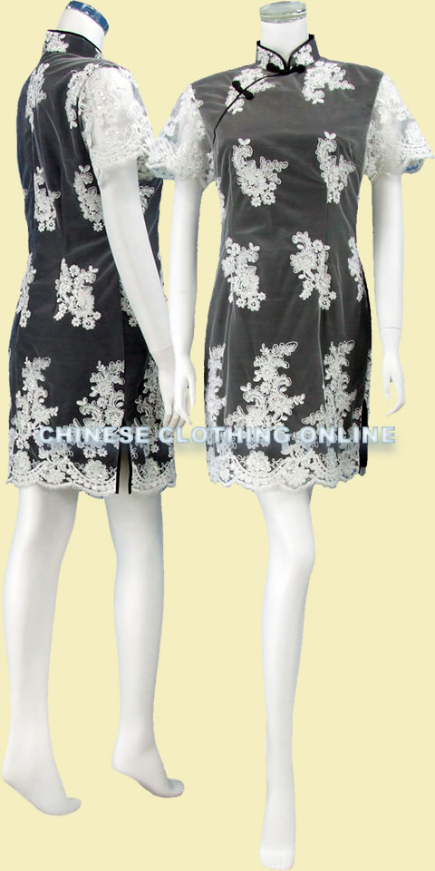 Fabric - See-through Embroidery Gauze (White)
