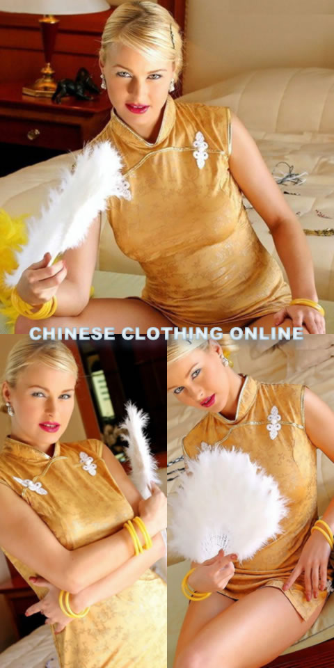 Sleeveless Short Cheongsam (CM)