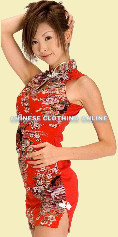 Sleeveless Short-length Cheongsam (CM)