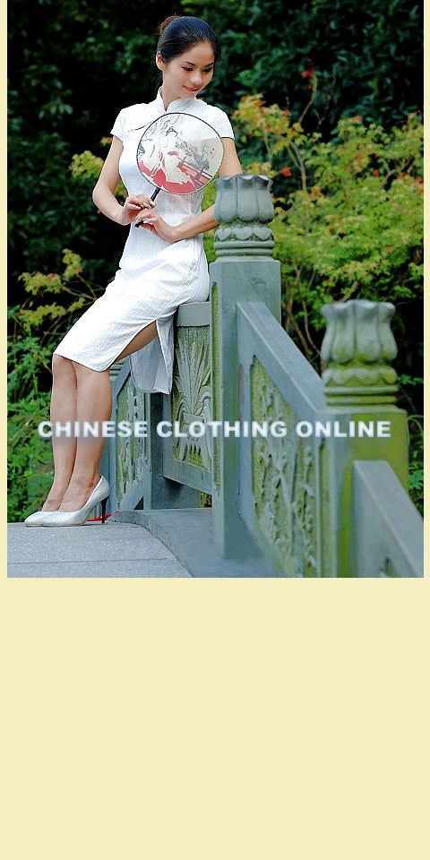 Cup-sleeve Mid-length Cheongsam (CM)