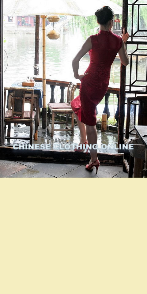 Sleeveless Mid-length Cheongsam (CM)