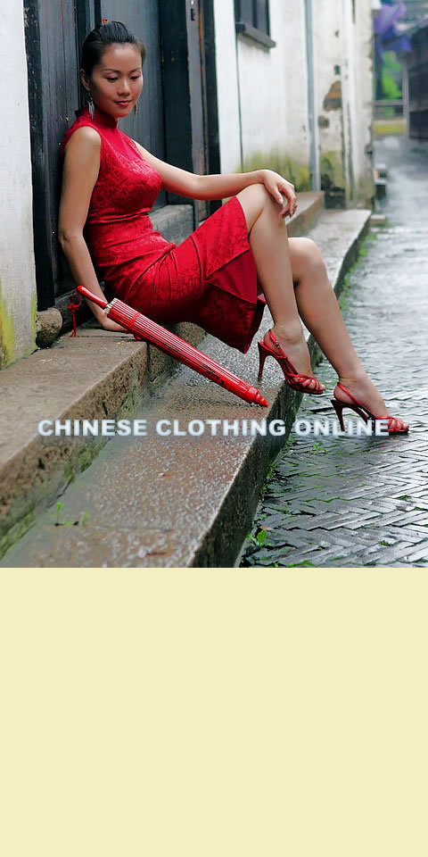 Sleeveless Mid-length Cheongsam (CM)