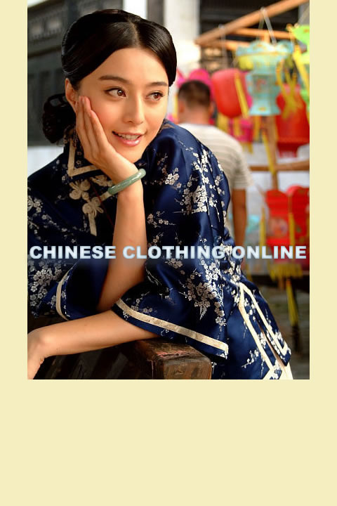 3/4-sleeve Mandarin Blouse (CM)