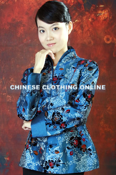 Long-sleeve Mandarin Blouse (CM)