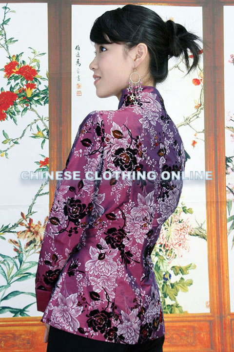 Long-sleeve Mandarin Blouse (CM)