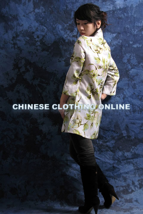 3/4-sleeve Mandarin Blouse (CM)