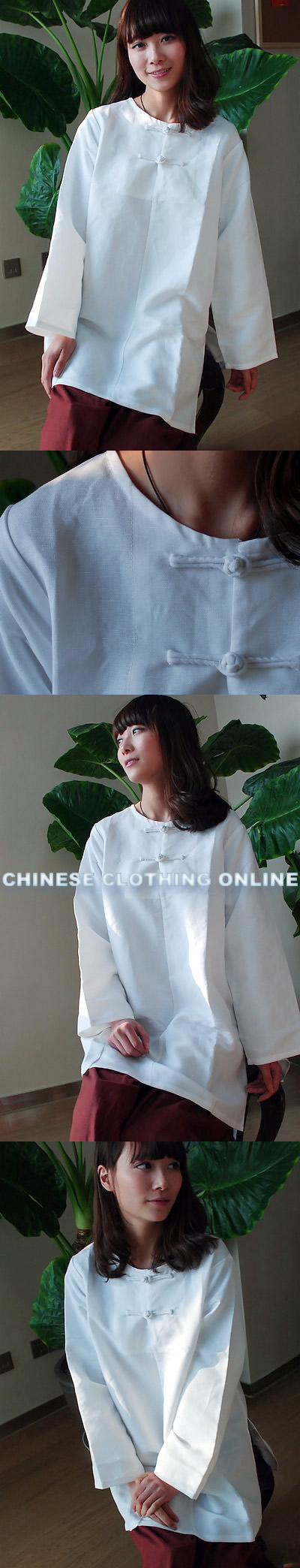 Ethnic Long-sleeve Pullover (CM)