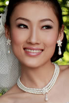 Bridal Necklace and Earrings Set