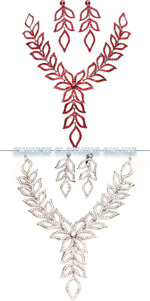 Bridal Necklace and Earrings Set