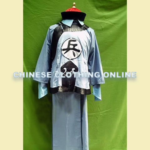 Qing Dynasty Soldier's Uniform w/ Hat (CM)