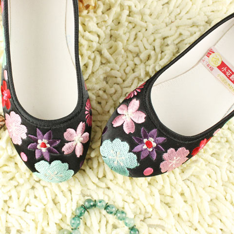 Delicate Floral Embroidery Shoes (RM)
