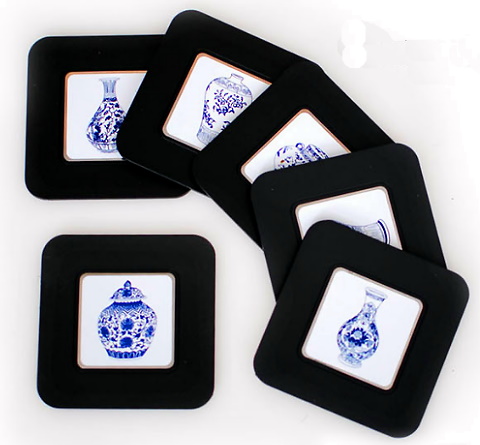 Chinese Ethnic Coaster (6 pcs)