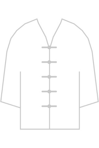 V-Collar Cotton Long-sleeve Underwear (CM)